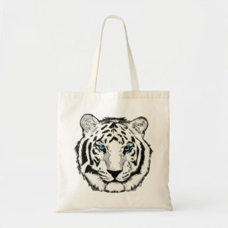 Bolsa Tote Saco de compras reusável das canvas do tigre