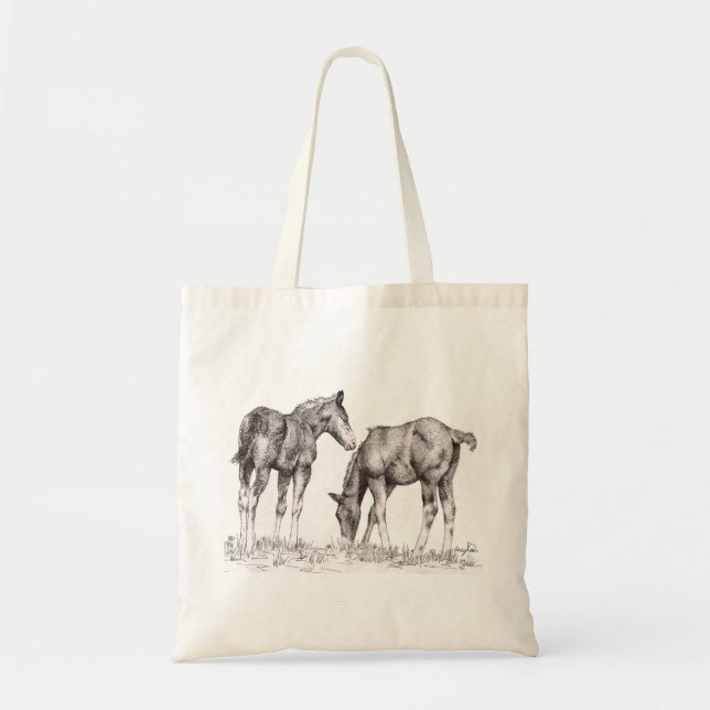 Bolsa Tote Saco de compras reusável de Colts (Frente)