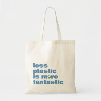 Bolsa Tote Saco de Compras Reutilizáveis com Texto Mínimo