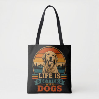 Bolsa Tote Saco de Compras Reutilizável Retriever