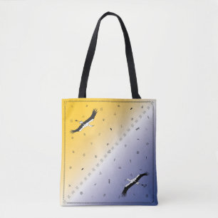 Bolsa Tote Saco de Compras Símbolos Sagrados Trypillianos Dia