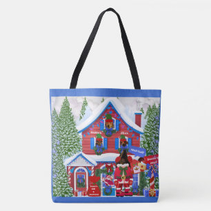 Bolsa Tote Saco de Compras Teeny Weenie Santa Elves