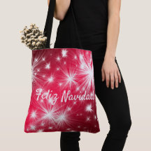 Saco de Compras Vermelho Feliz Natal Celebre o Nat