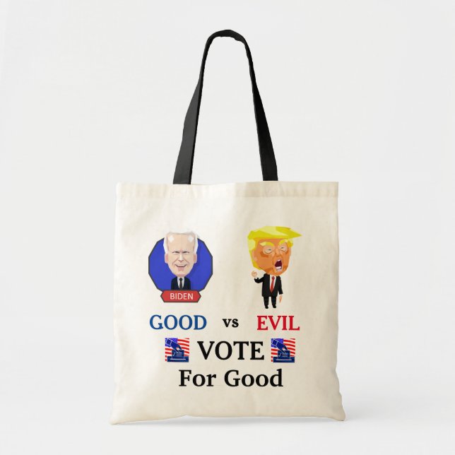 Bolsa Tote Saco de Compras Vote Bem (Frente)