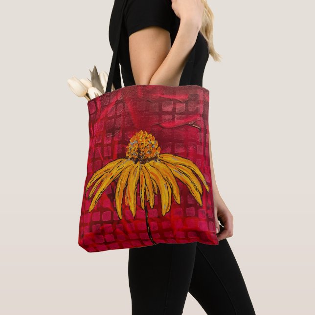 Bolsa Tote Saco de Coneflower (Close Up)