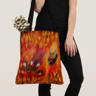 Bolsa Tote Saco de Corpo Vermelho