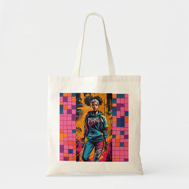 Bolsa Tote Saco de dedos (Frente)