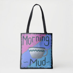 Bolsa Tote Saco de Design de Café da Manhã