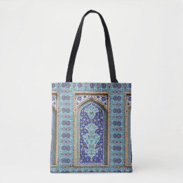 Bolsa Tote Saco de design de mural em haste, elaborado pela p