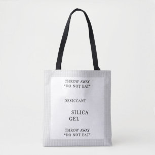 Bolsa Tote Saco de Design do Silica Gel Pack