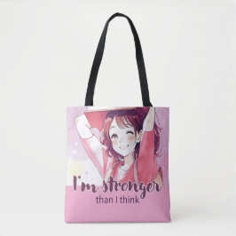 Bolsa Tote Saco de design inspirado em anime com Nota Express