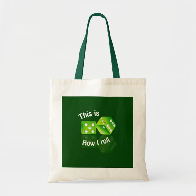 Bolsa Tote Saco de Dices - escolha o estilo (Frente)