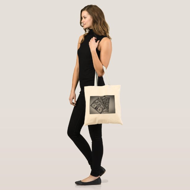 Bolsa Tote Saco de dinheiro (Frente (modelo))