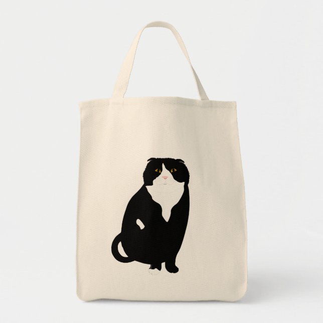 Bolsa Tote Saco de dobra escocesa (Frente)