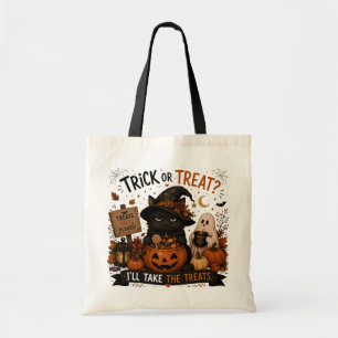 Bolsa Tote Saco de doces de Halloween para crianças
