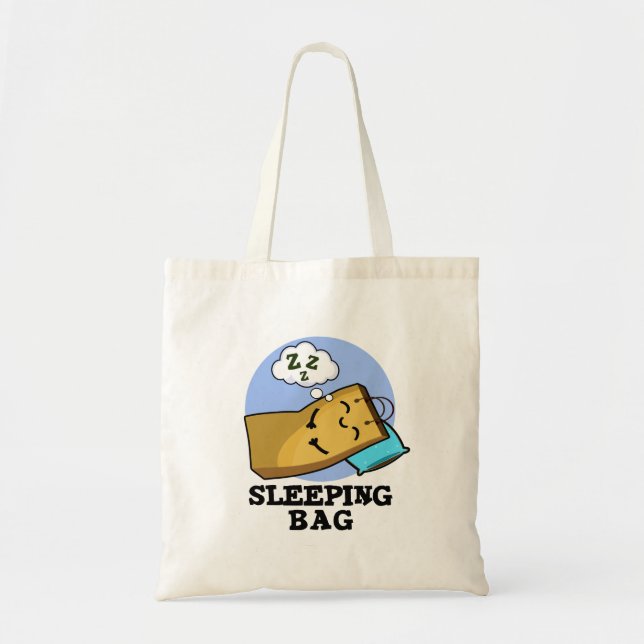 Bolsa Tote Saco de dormir Papel Engraçado Saco (Frente)