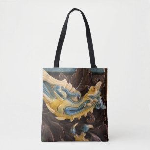 Bolsa Tote Saco de Dragão Chinês