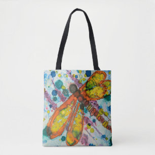 Bolsa Tote Saco de Dragonfly Boho