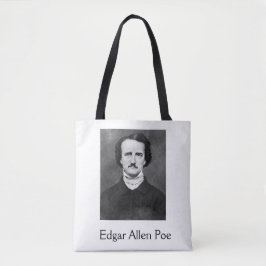 Bolsa Tote Saco de Edgar Allan Poe Corvo Não se Importa