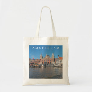 Bolsa Tote Saco de exibição da estação central de Amsterd