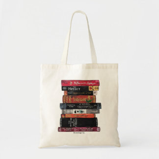 Bolsa Tote Saco de Fantasia Bookstack pela Bookology Co.
