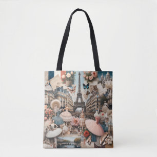 Bolsa Tote Saco de ferramenta Charm de Balé parisiense