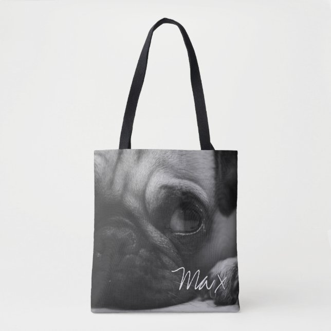 Bolsa Tote Saco de ferramenta de foto de Pet personalizado (Frente)
