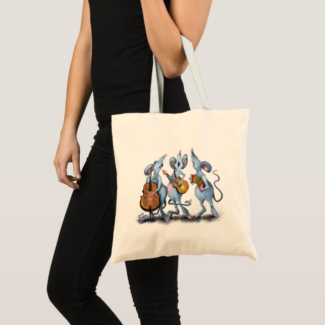 Bolsa Tote Saco de ferramentas de diversão de Banda de mouse (Frente (produto))