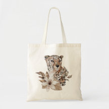 Saco de ferramentas de impressão leopardo