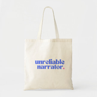 Bolsa Tote Saco de ferramentas do narrador não confiável