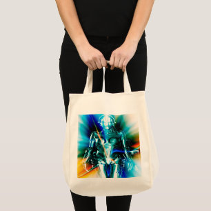 Bolsa Tote Saco de ferramentas grande de robô leve estrela