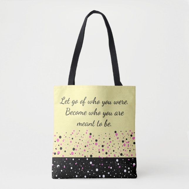 Bolsa Tote Saco de ferramentas motivacional (Frente)