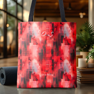 Bolsa Tote Saco de ferramentas personalizado com Abstrato ver