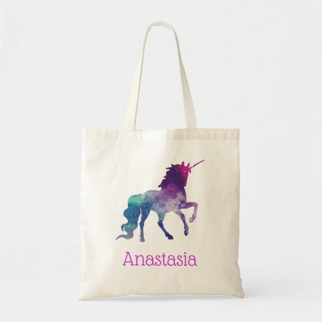 Bolsa Tote Saco de ferramentas personalizado do Unicorn (Frente)