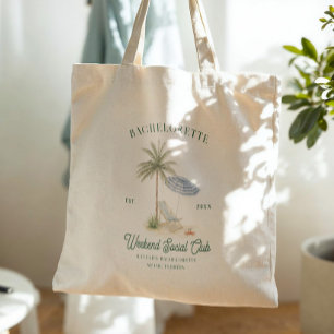 Bolsa Tote Saco de Fim de Semana de Praia do Clube Social da 