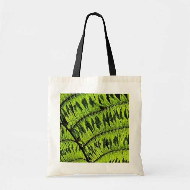 Bolsa Tote Saco de Folha Verde (Frente)