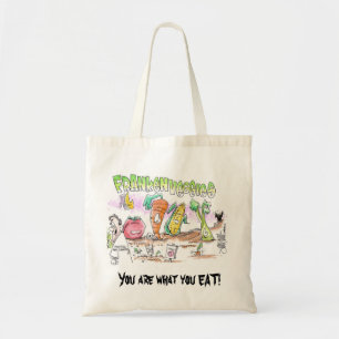 Bolsa Tote Saco de FrankenVeggies Monsanto Eco
