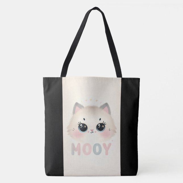 Bolsa Tote Saco de gato (Frente)