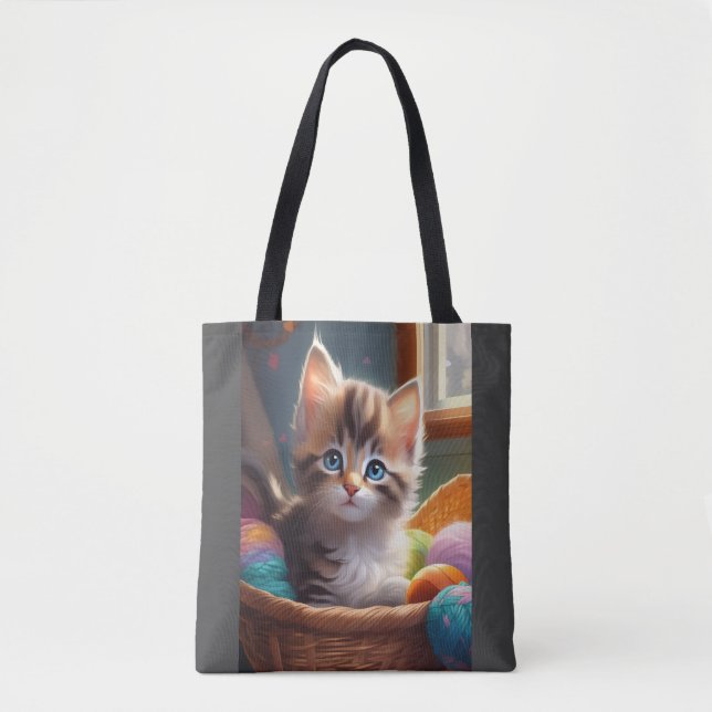 Bolsa Tote Saco de gato (Frente)