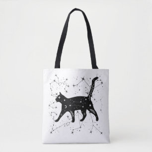 Bolsa Tote saco de gato de constelação