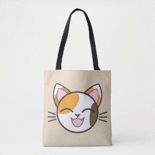 Bolsa Tote Saco de gato feliz
