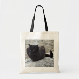 Bolsa Tote Saco de Gato Preto - escolha estilo e cor