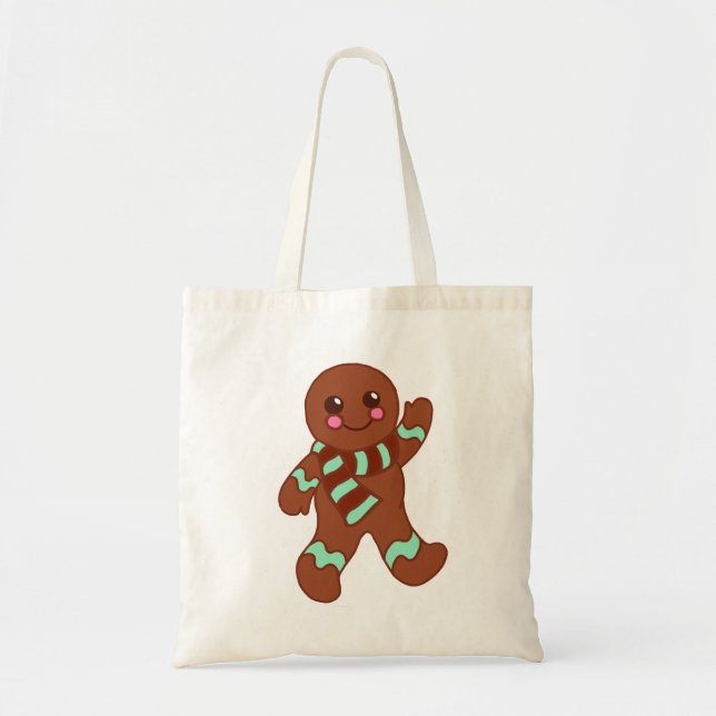 Bolsa Tote Saco de Gengibre Menta (Frente)