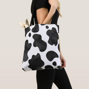 Bolsa Tote Saco de Impressão de Vaca Acessório de fantasia