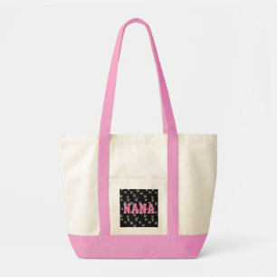 Bolsa Tote Saco de Impulso Nana Borboletas