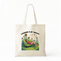 Saco de jardinagem - A jardinagem é minha terapia