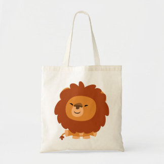 Bolsa Tote Saco de Leão de Cartoon de Fofinho Bonito