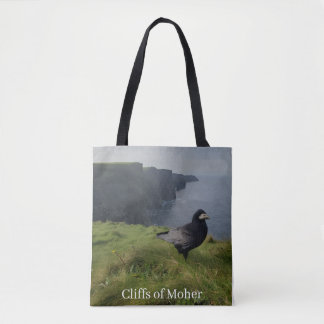 Bolsa Tote Saco de lembrança dos Penhascos de Moher, Irlanda