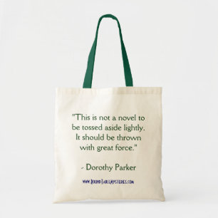 Bolsa Tote Saco de livro de Dorothy Parker