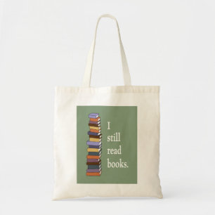Bolsa Tote Saco de livro - eu ainda li livros